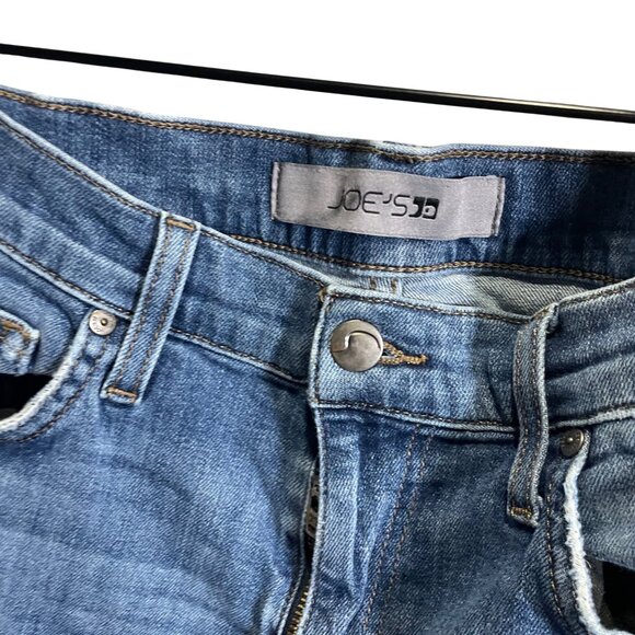 Joe’s Jeans The Brixton Straight W31 Denim Blue Cotton Blend - Picture 4 of 5